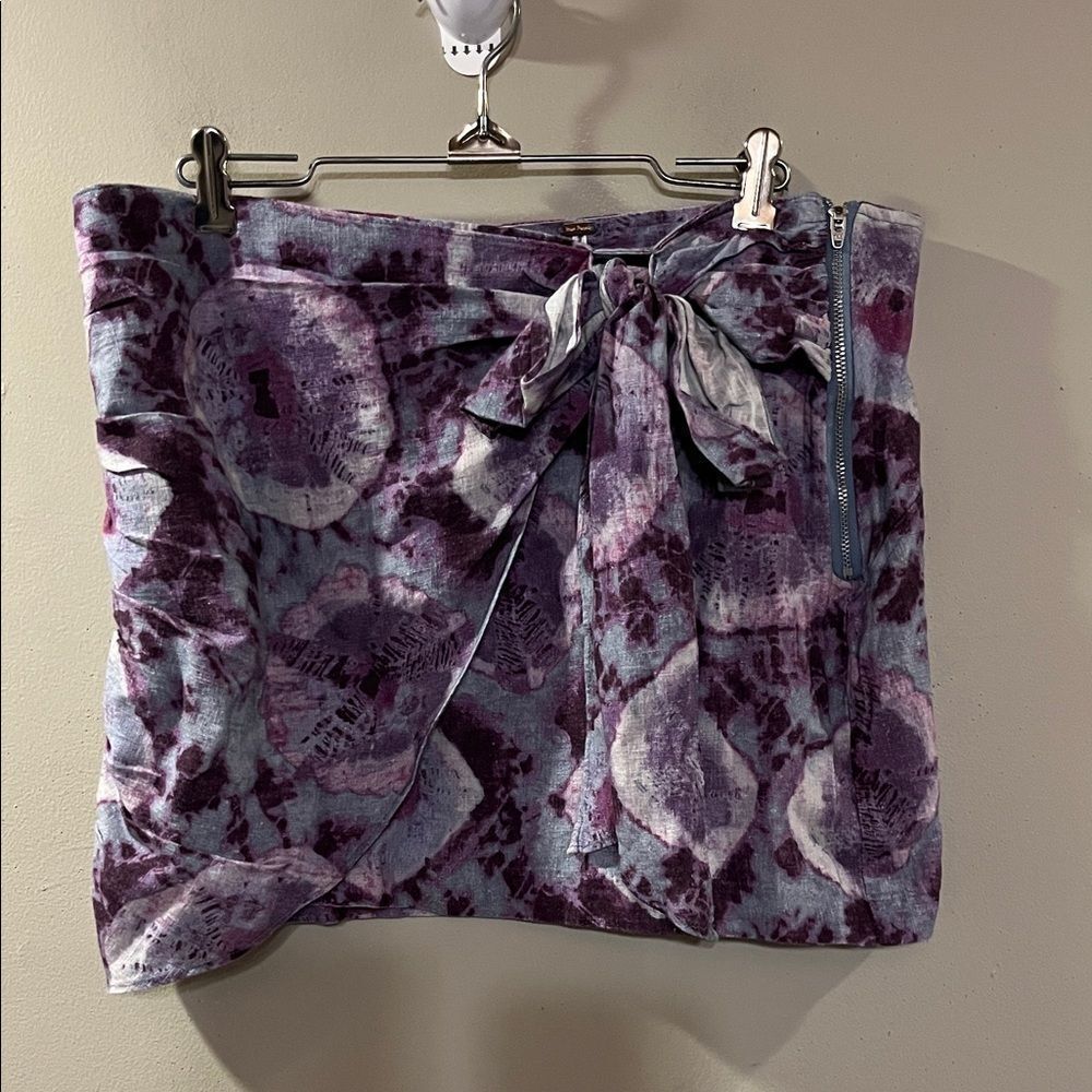 Free People Tye Die Mini Skirt